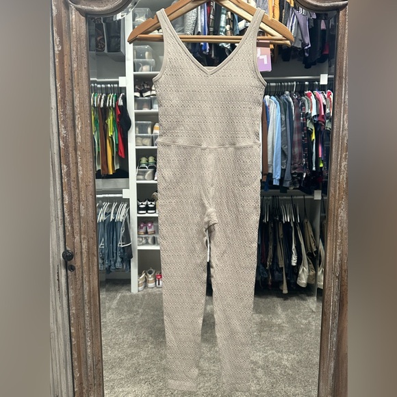 Women's Textured Seamless Bodysuit - JoyLab™ Silver M - Picture 3 of 10